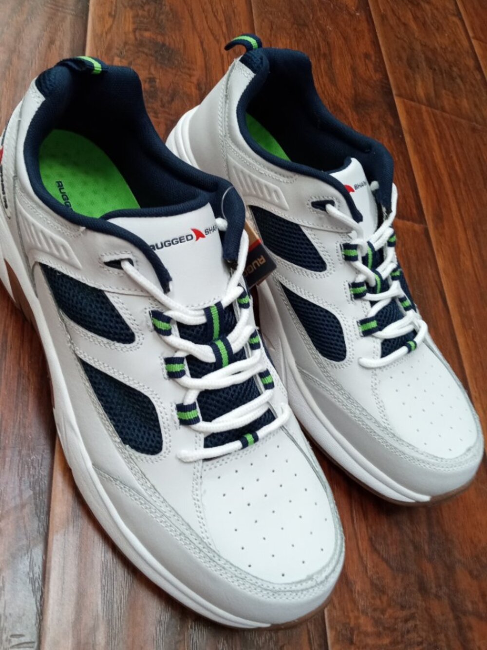 Rugged Shark Men's Size 10 Ocean Marlin Sneakers NEW!